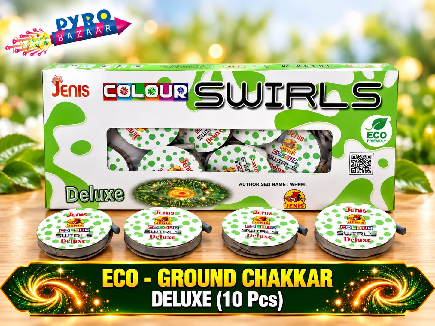 ECO GROUND CHAKKAR DELUXE (10 PCS)