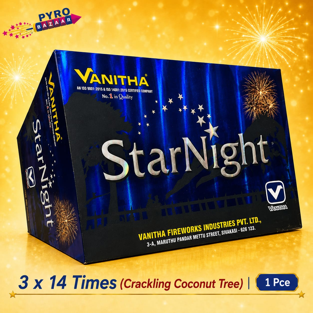 STAR NIGHT (3 X 14) (1 PCE)