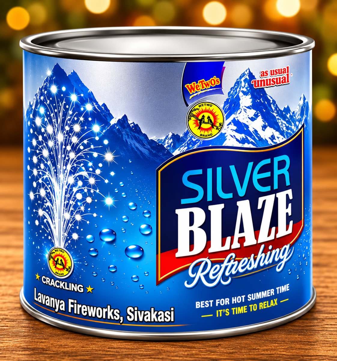SILVER BLAZE TIN (1 PCE)