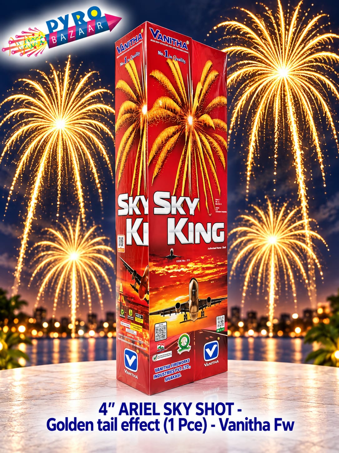 4" SKY KING (1 PCE)
