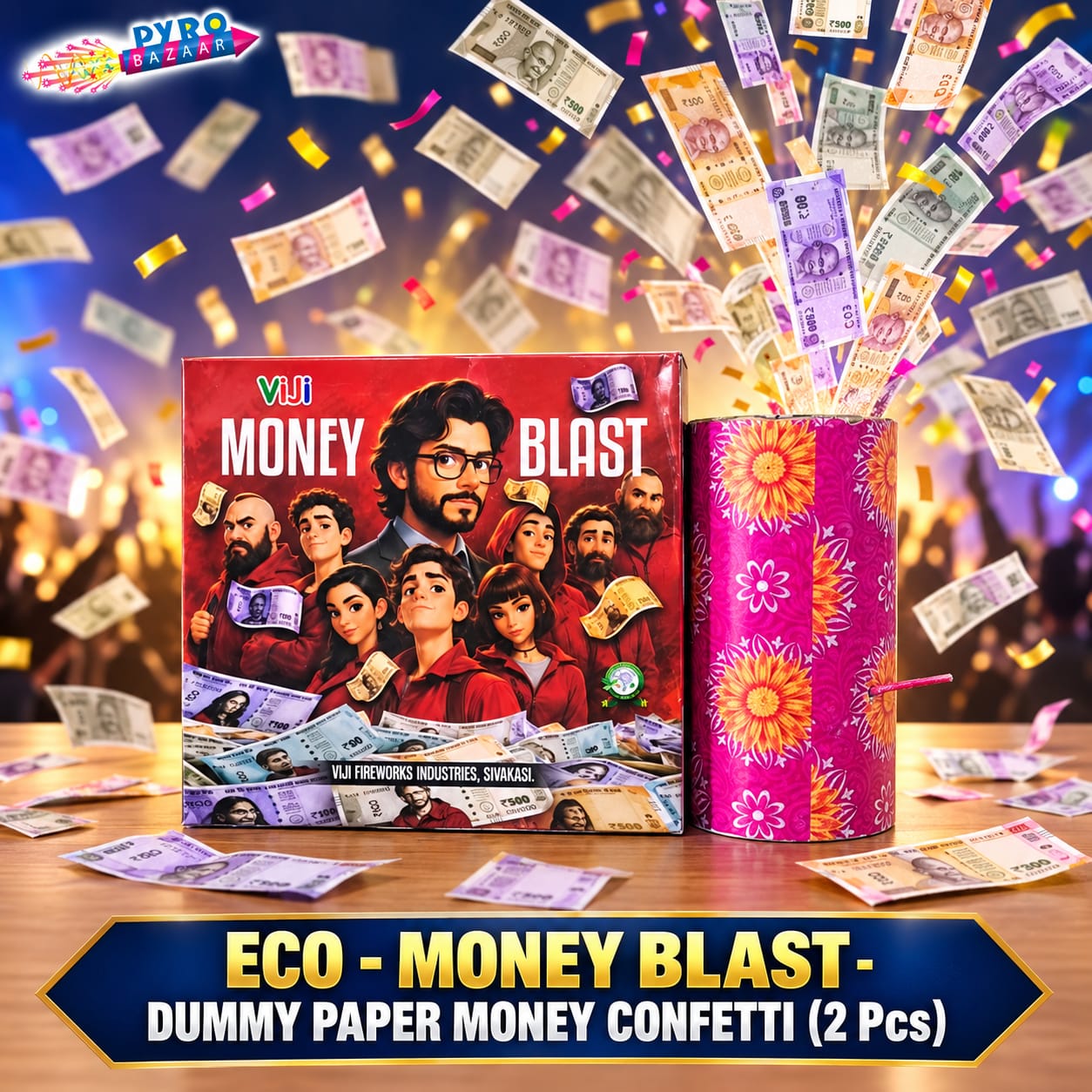 ECO MONEY CONFETTI (2 PCS)