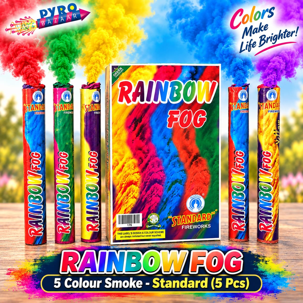 RAINBOW FOG (5 PCS)