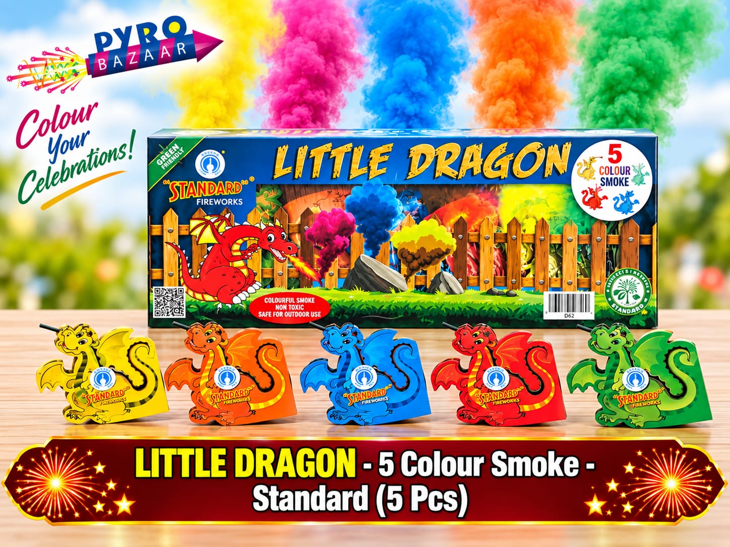 LITTLE DRAGON (5 PCS)