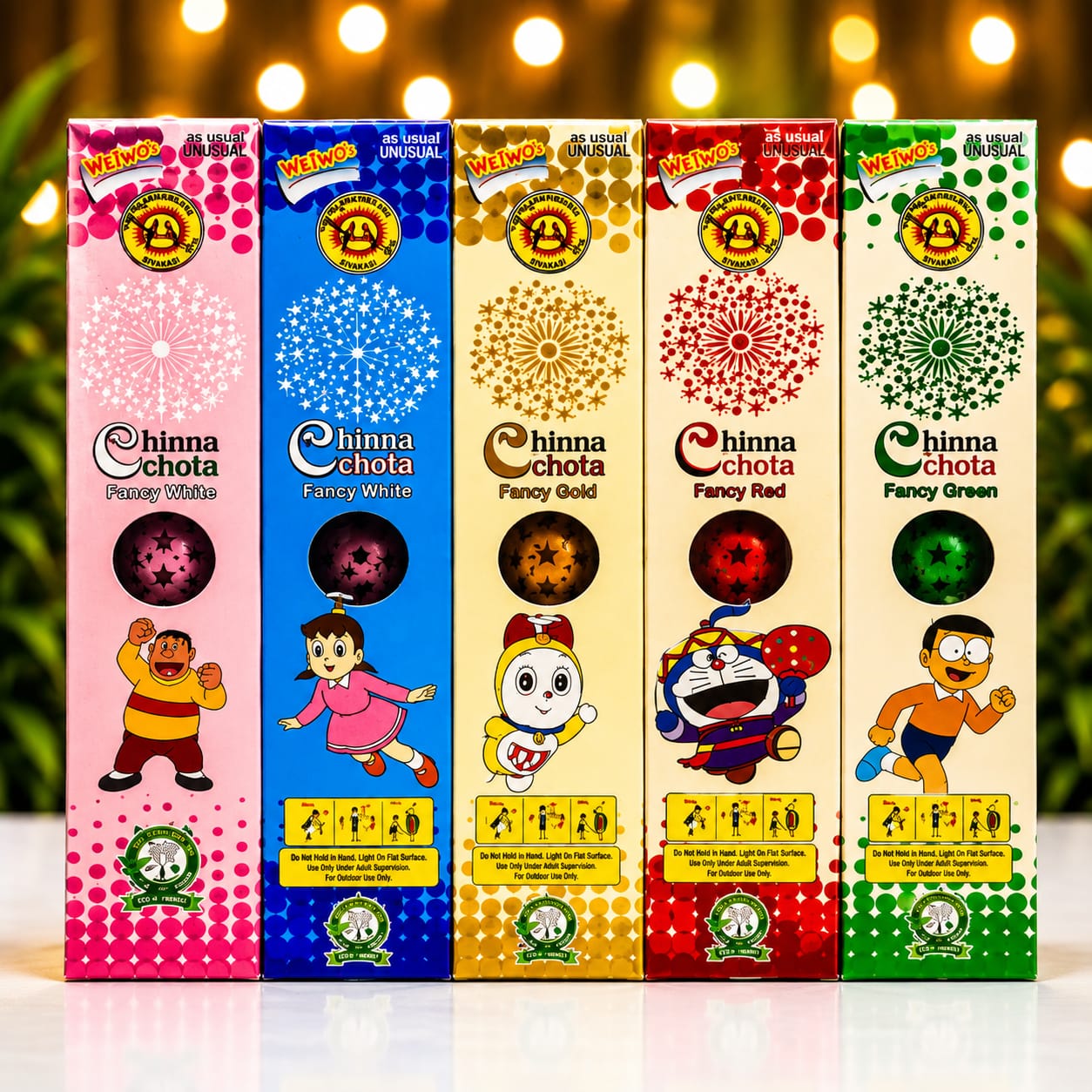 WE TWO CHOTTA FANCY (5 PCS)