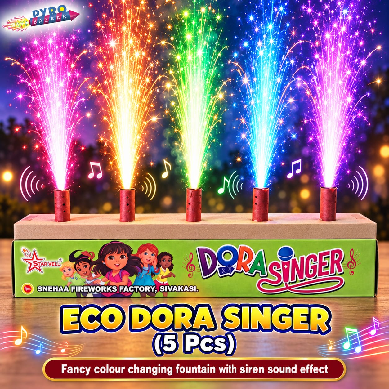 ECO DORA SINGER (5 PCS)