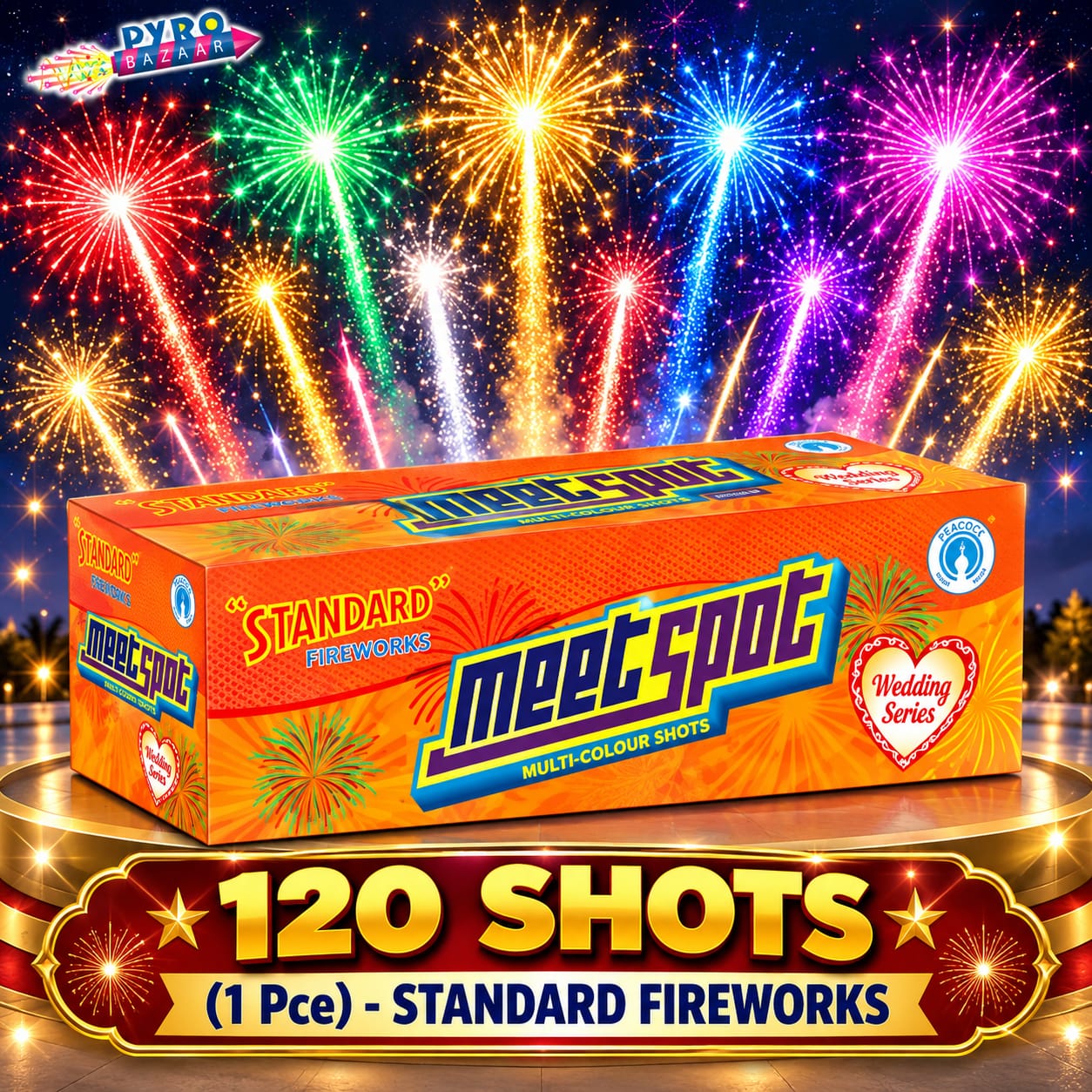120 SHOTS - MEET SPOT (1 PCE)