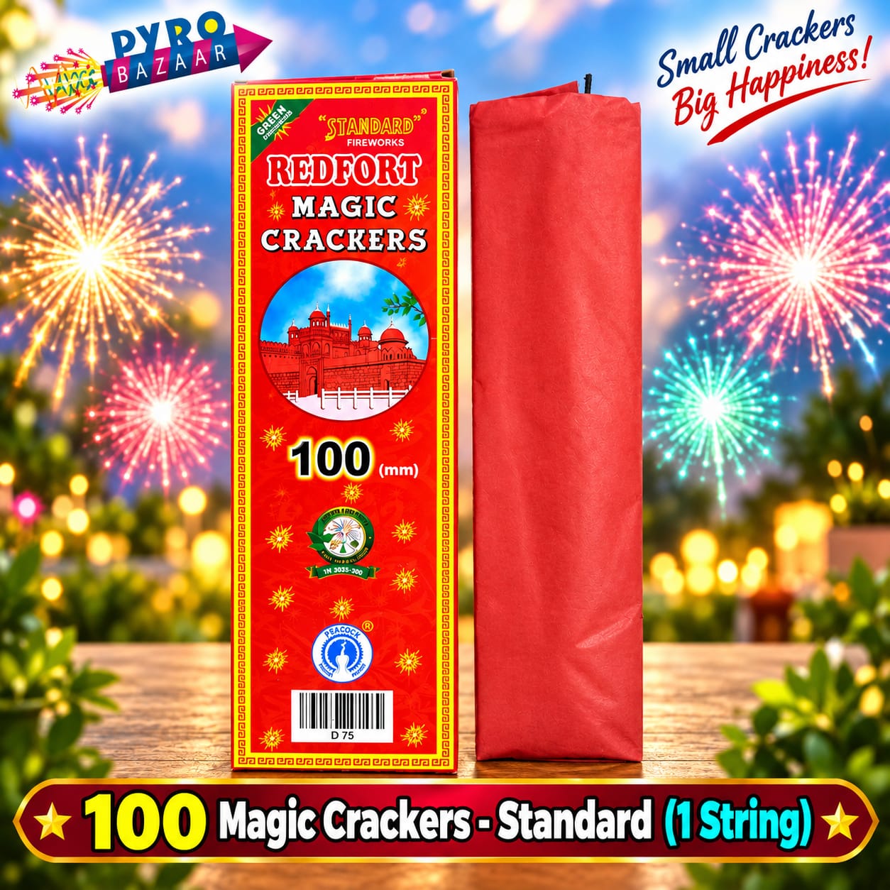 100 MAGIC CRACKERS (1 BOX)