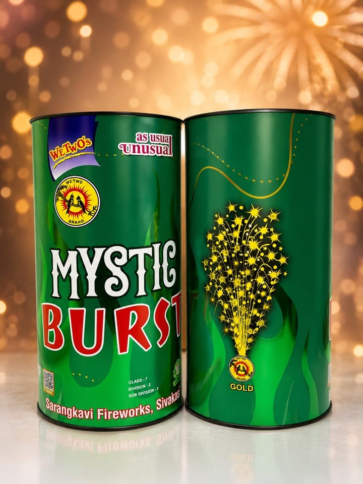 4" MYSTIC BURST TIN(1 PCE)