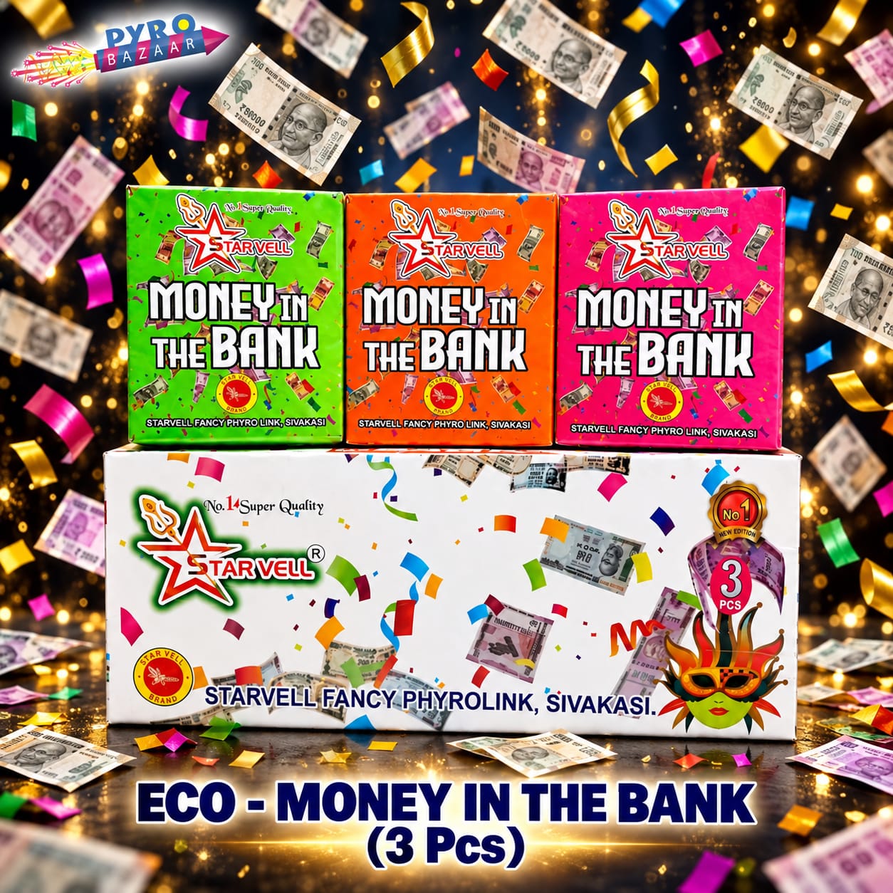 ECO MONEY IN THE BANK (3 PCS)