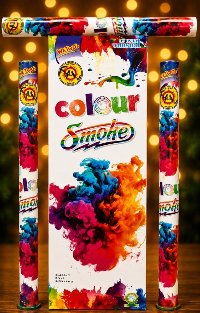 COLOUR SMOKE CANDLE (3 PCS)