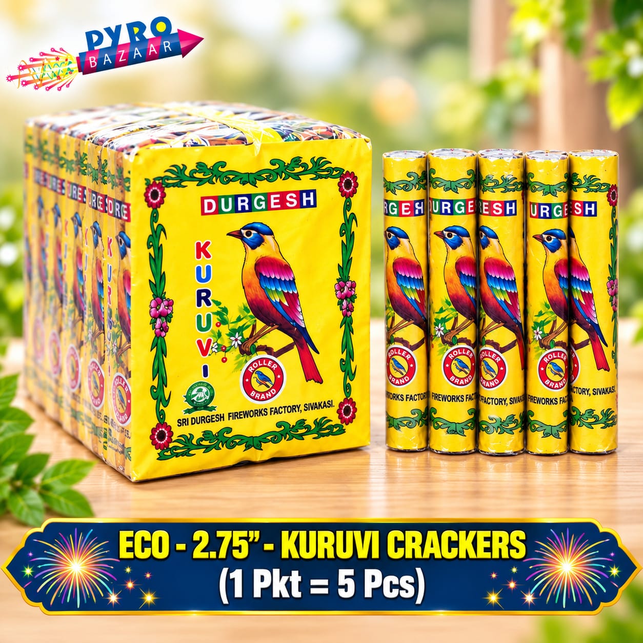 ECO 2.75" KURUVI CRACKERS (5 PCS)