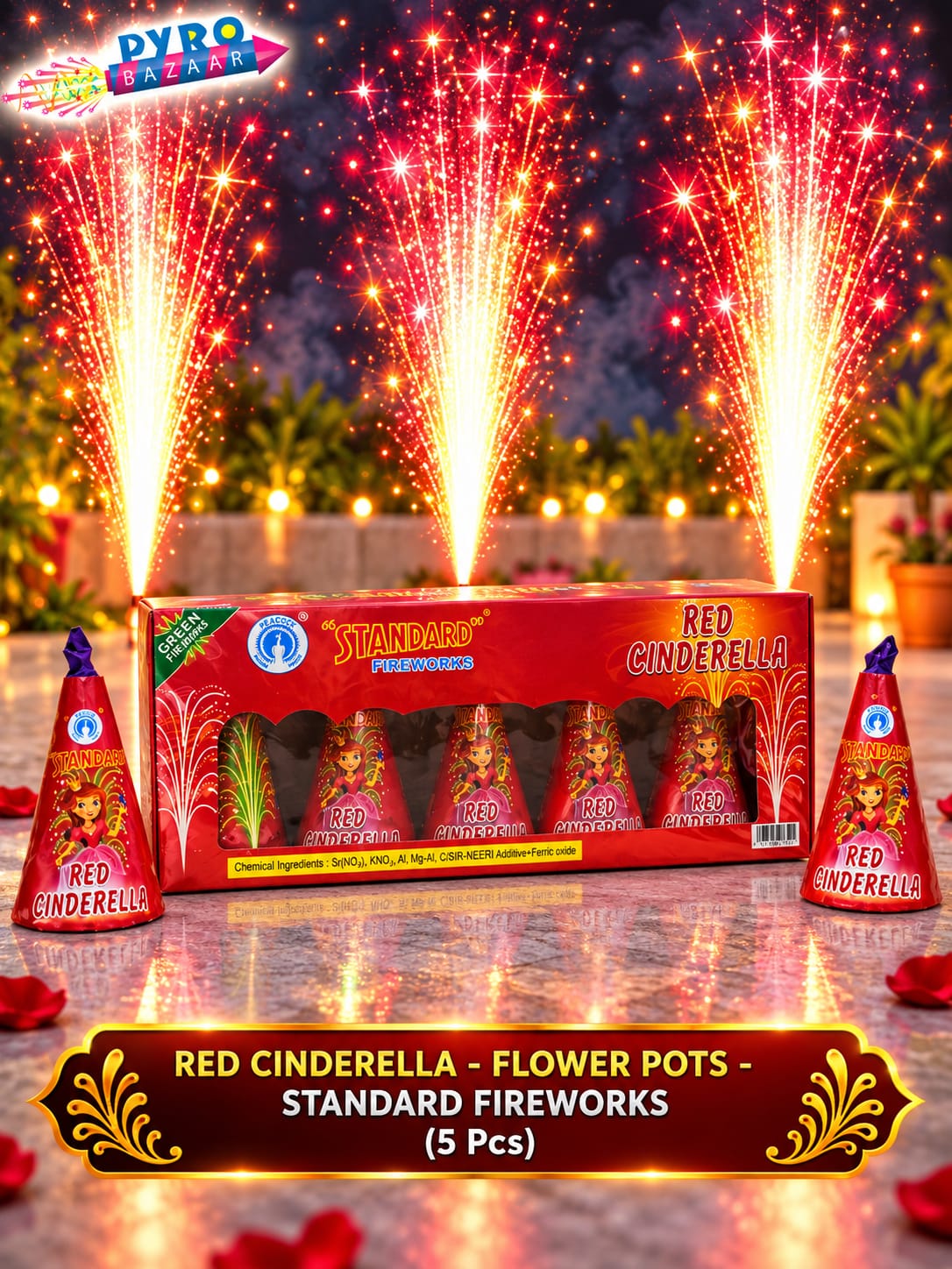 RED CINDERELLA (5 PCS)