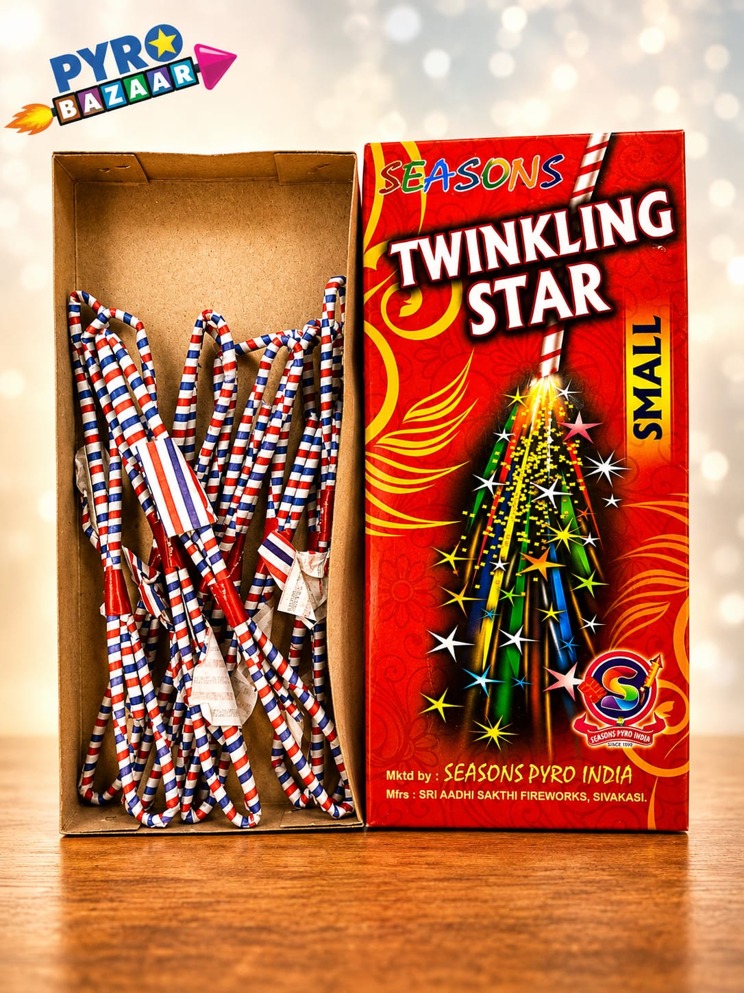 ECO 45 CM TWINKLING STAR (10 PCS)
