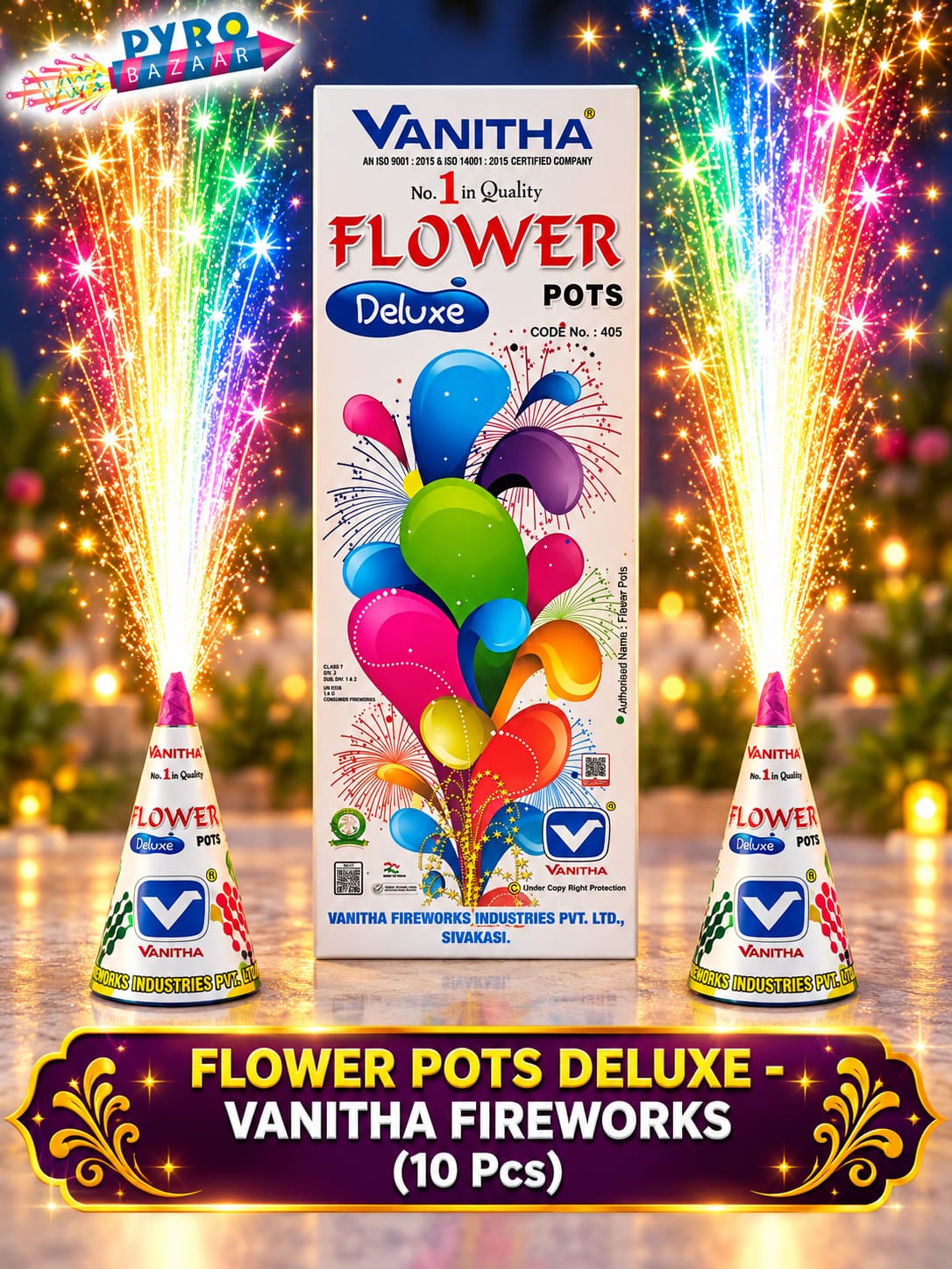 VAN FLOWER POTS DELUXE (5 PCS)