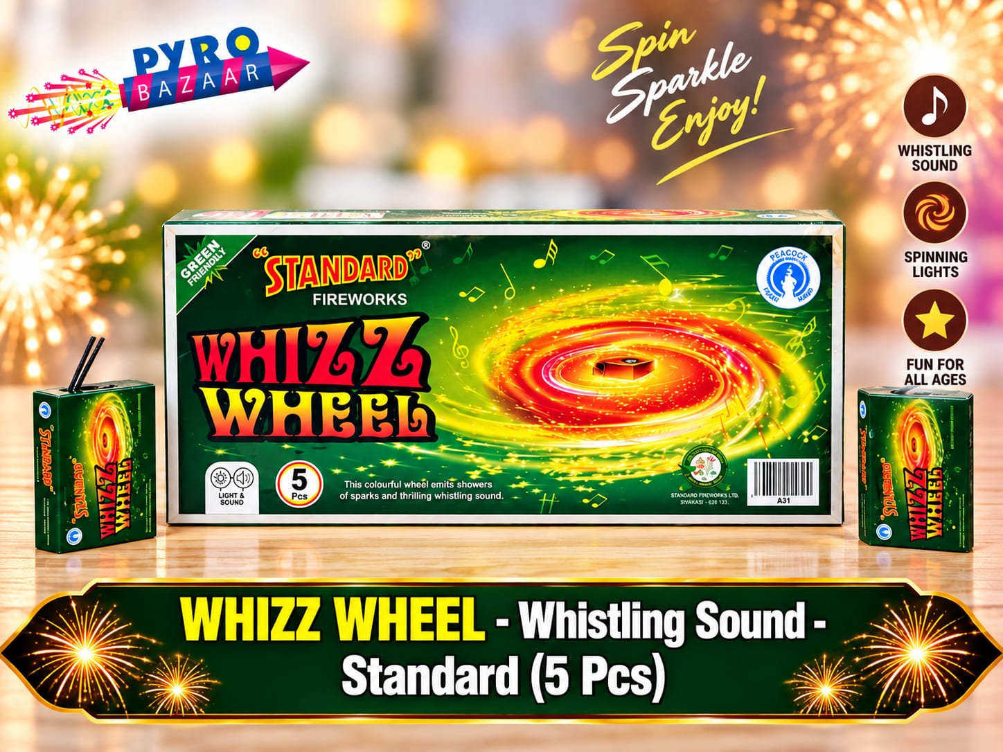 WHIZZ WHEEL (5 PCS)