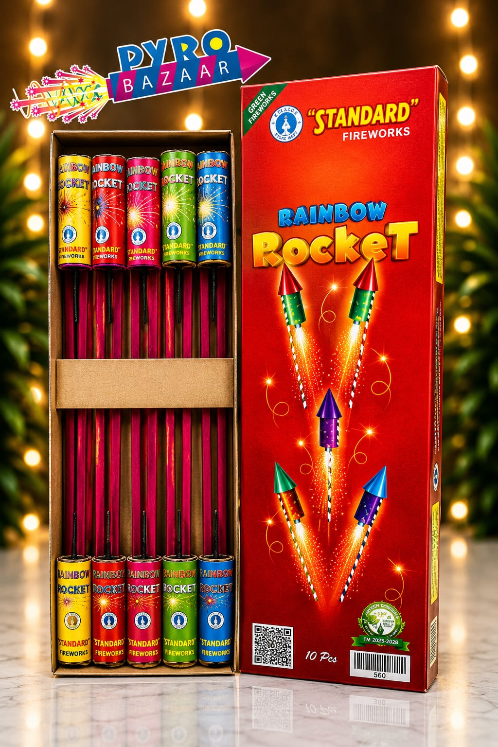 RAINBOW ROCKET (10 PCS)
