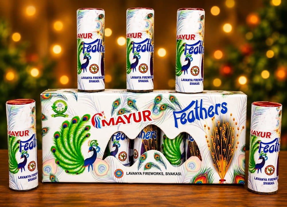 ECO MAYUR FEATHER (5 PCS)