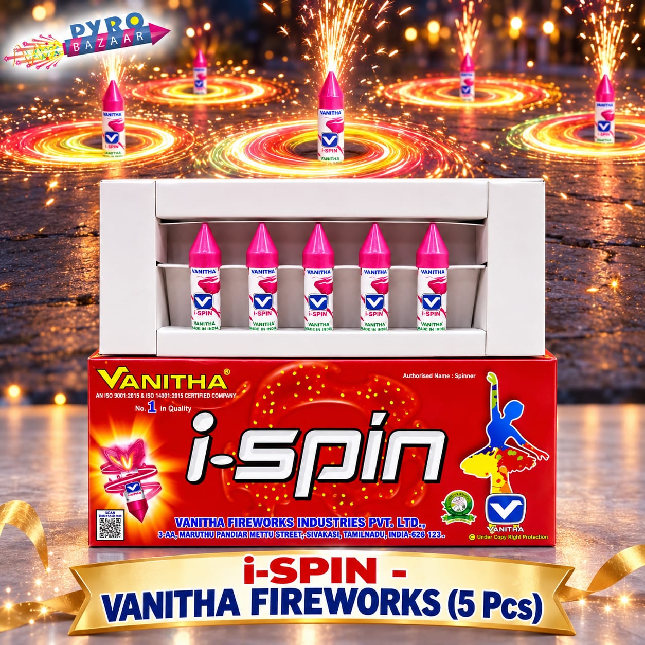 I SPIN (5 PCS)