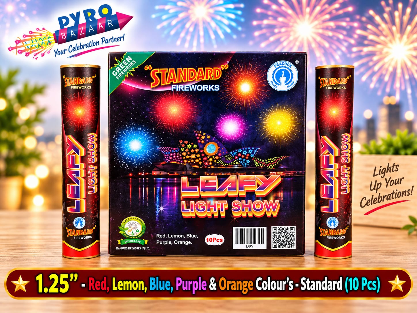 LEAFY LIGHT SHOW (10 PCS)