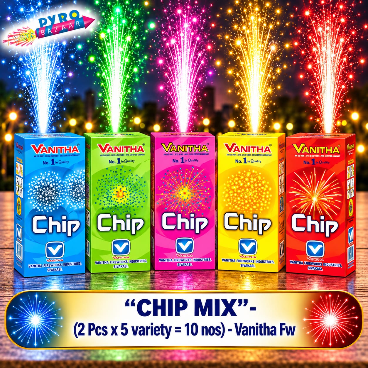 CHIP MIX (2 PCS)