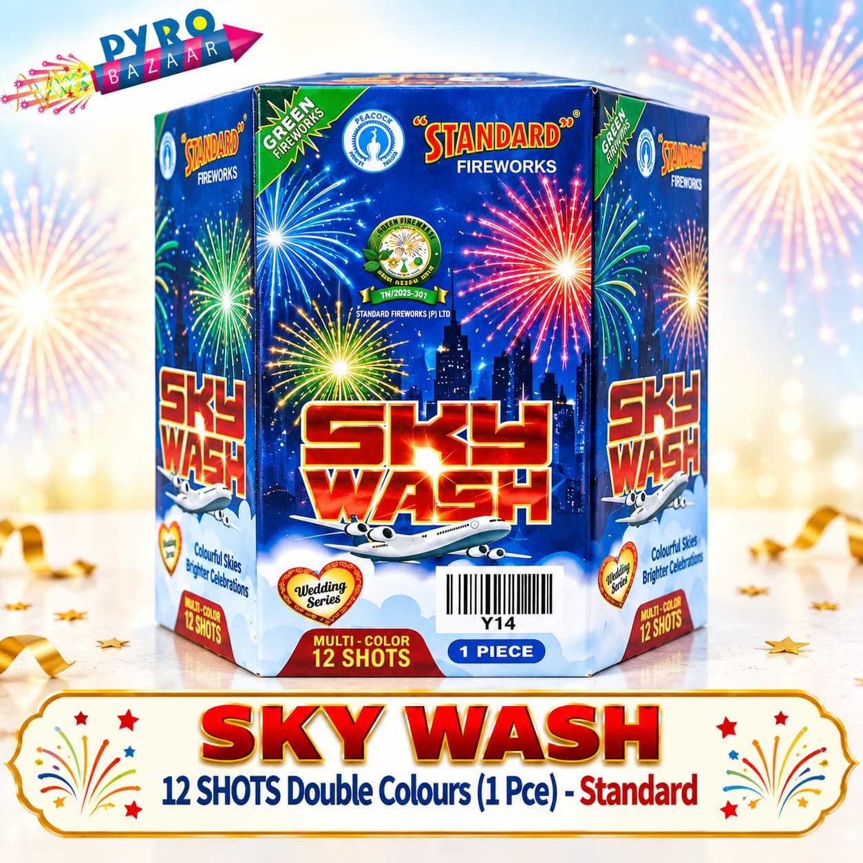 12 SHOTS - SKY WASH (1 PCE)