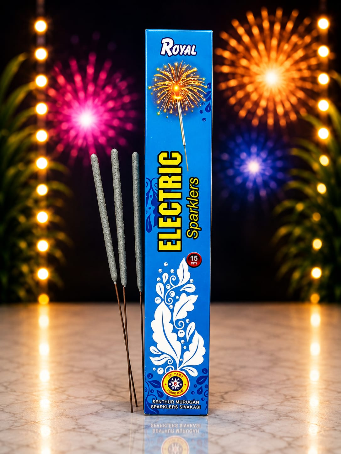 ECO 15 CM ELECTRIC SPARKLERS (10 PCS)