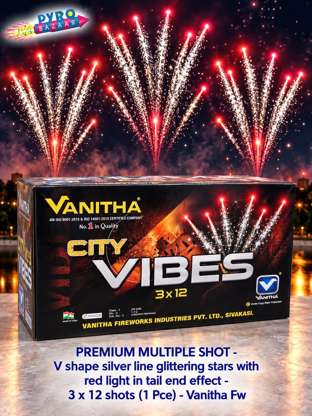 CITY VIBES FAN CAKE (3 X 12) (1 PCE)