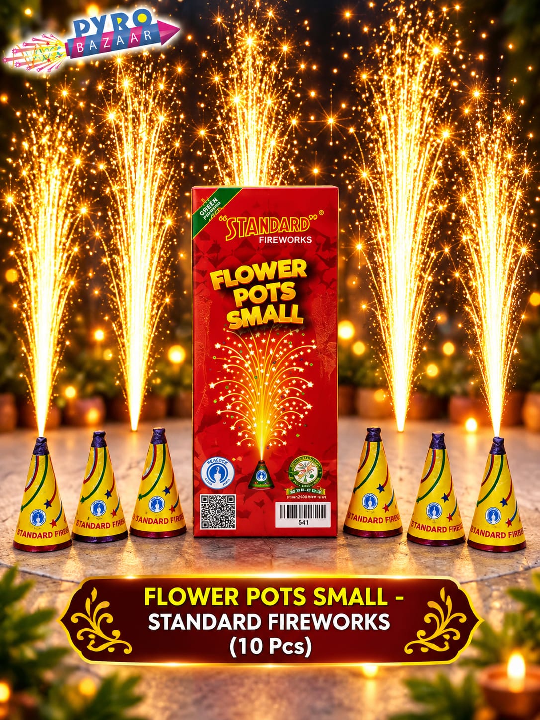 FLOWER POTS SMALL (10 PCS)