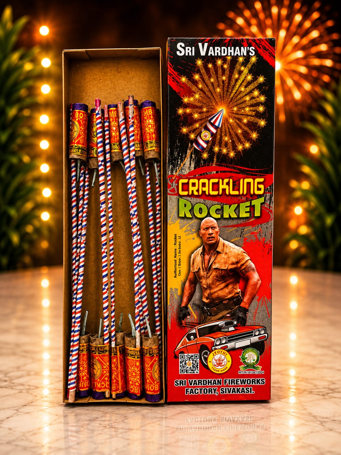 ECO CRACKLING ROCKET (10 PCS)
