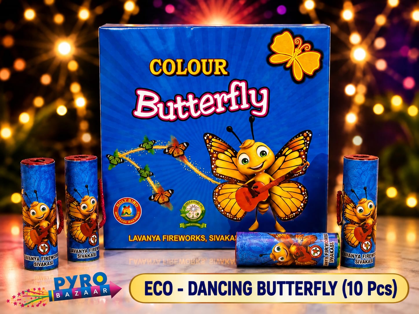 ECO DANCING BUTTERFLY (10 PCS)