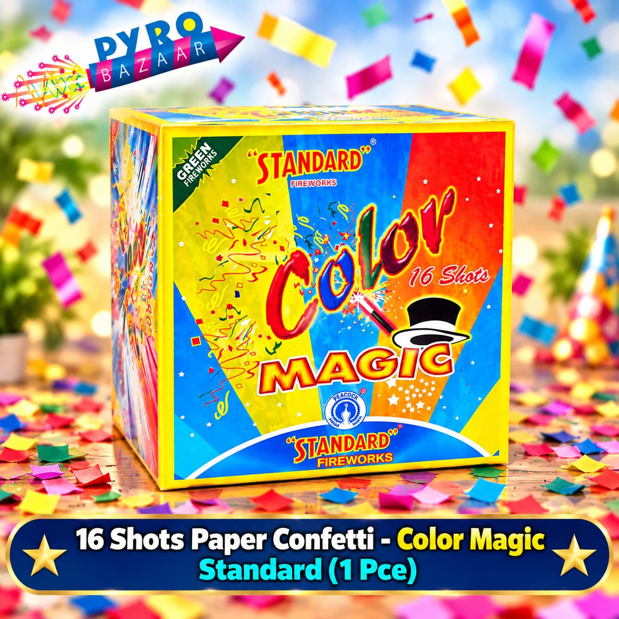 COLOUR MAGIC - 16 SHOTS (1 PCE)