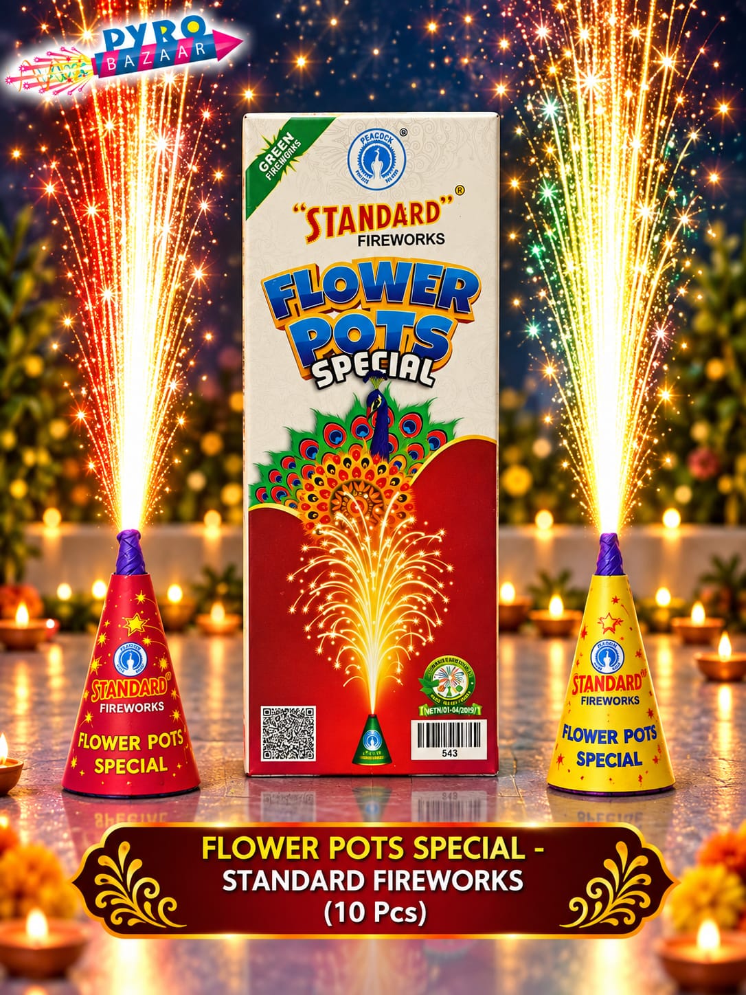 FLOWER POTS SPECIAL (10 PCS)