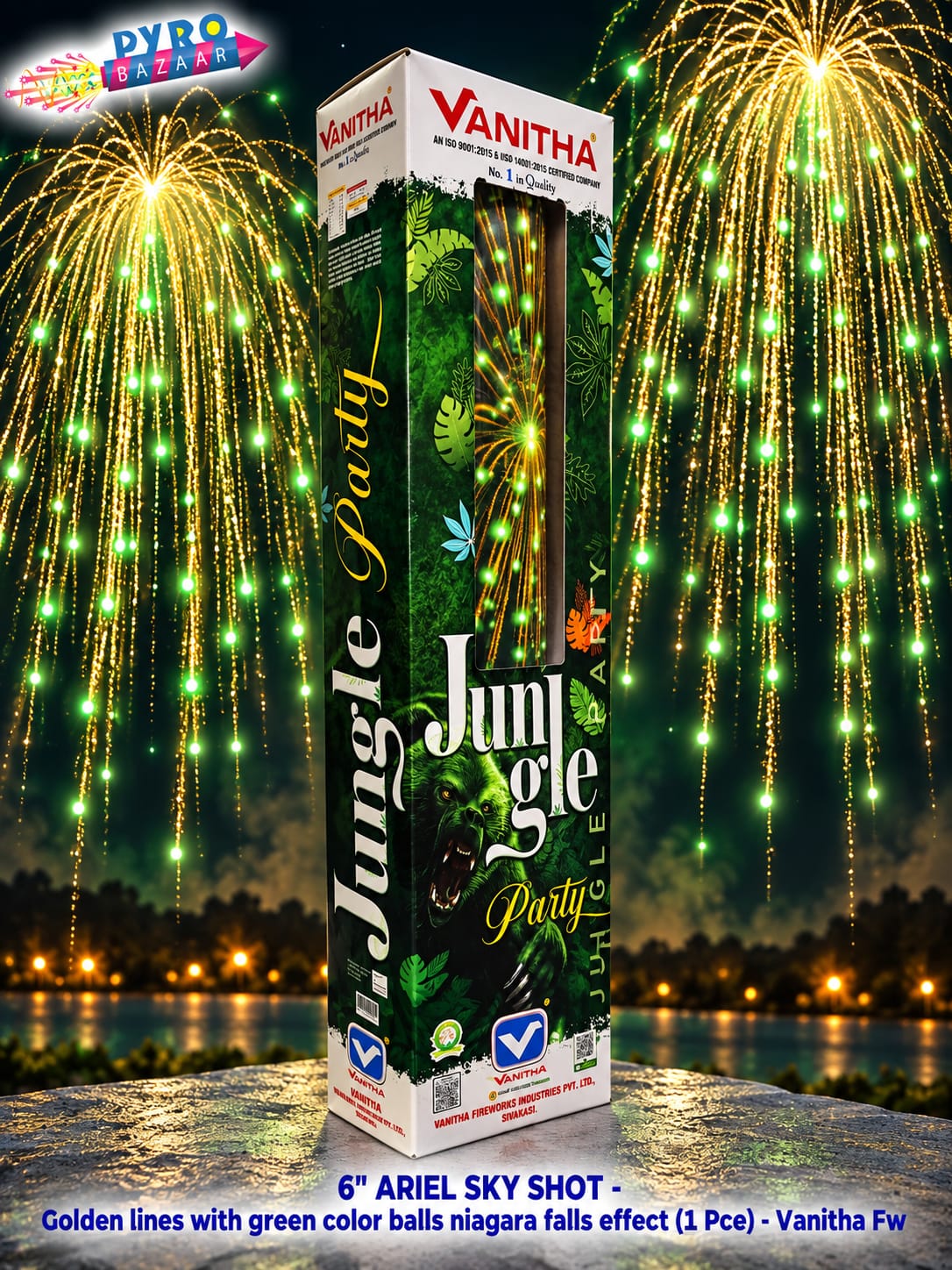 6" JUNGLE PARTY (1 PCE)