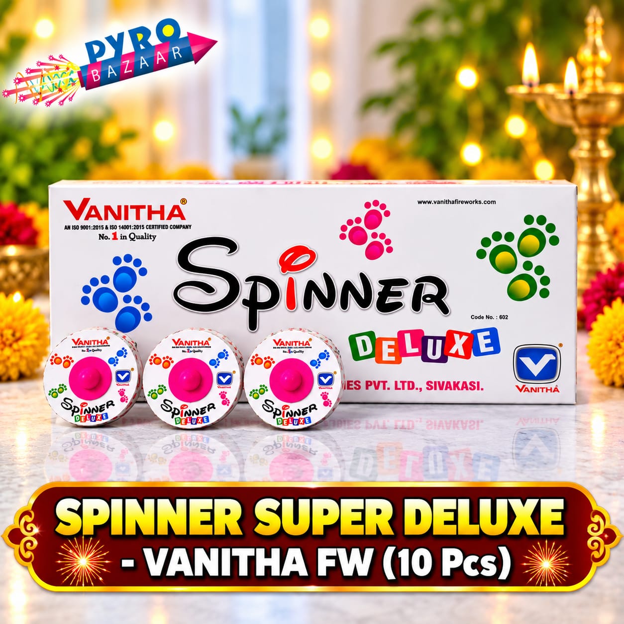 SPINNER SUPER DELUXE (10 PCS)