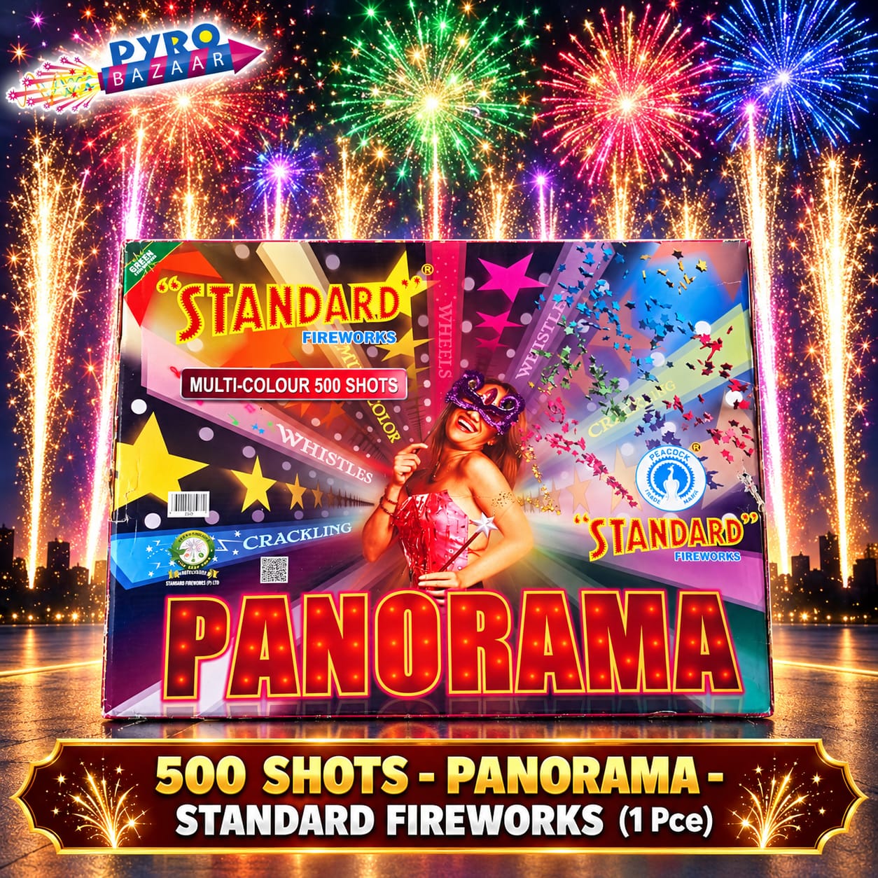 500 SHOTS - PANORAMA (1 PCE)